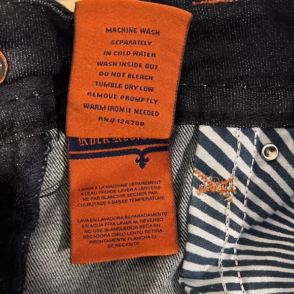 NWT rare Rock Revival jeans size 30” waist with 33” inseam as shown in pic - Picture 10 of 12